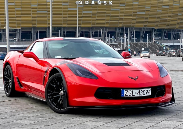 Chevrolet Corvette cena 250000 przebieg: 56500, rok produkcji 2017 z Gdańsk małe 436